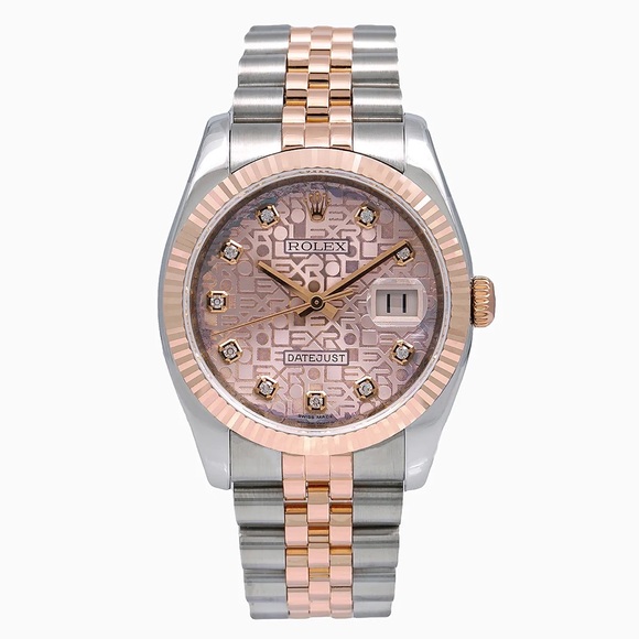 Rolex Datejust pink Jubilee Diamond dial - Picture 1 of 2